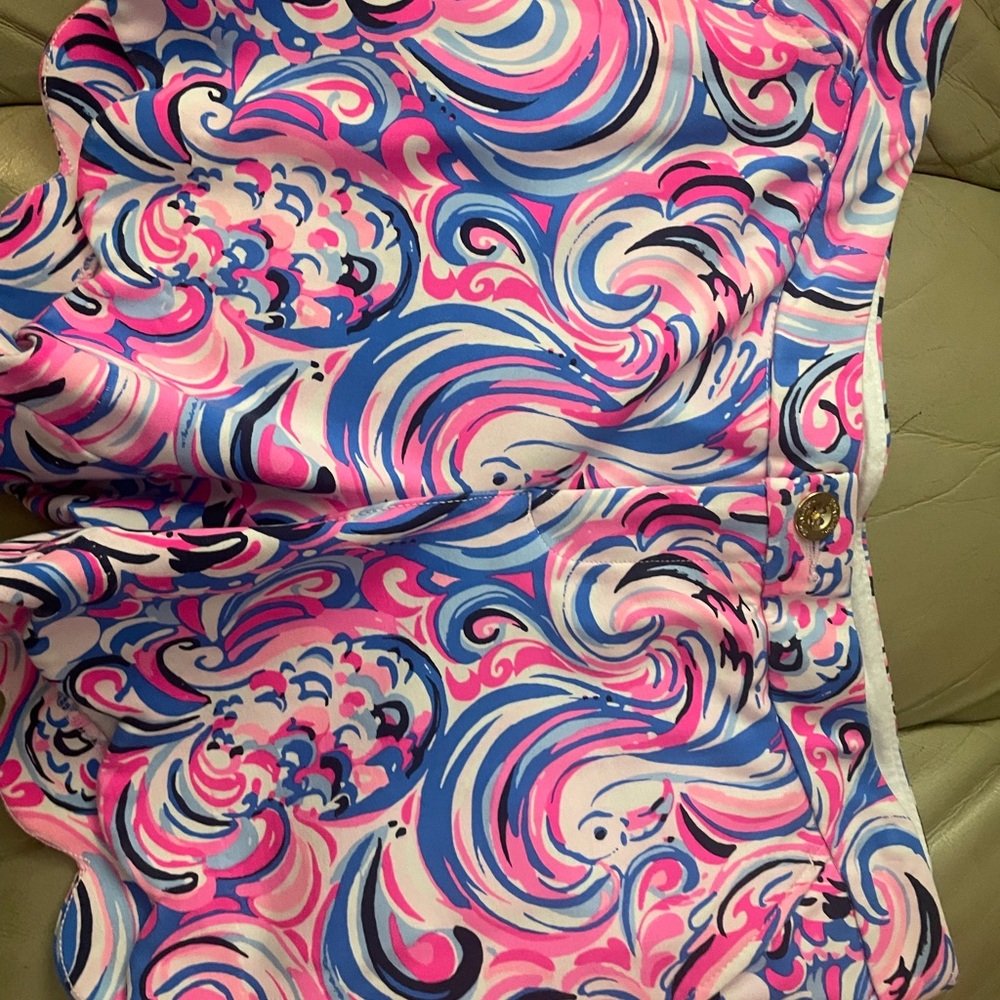 Lilly Pulitzer Pink and White Shorts